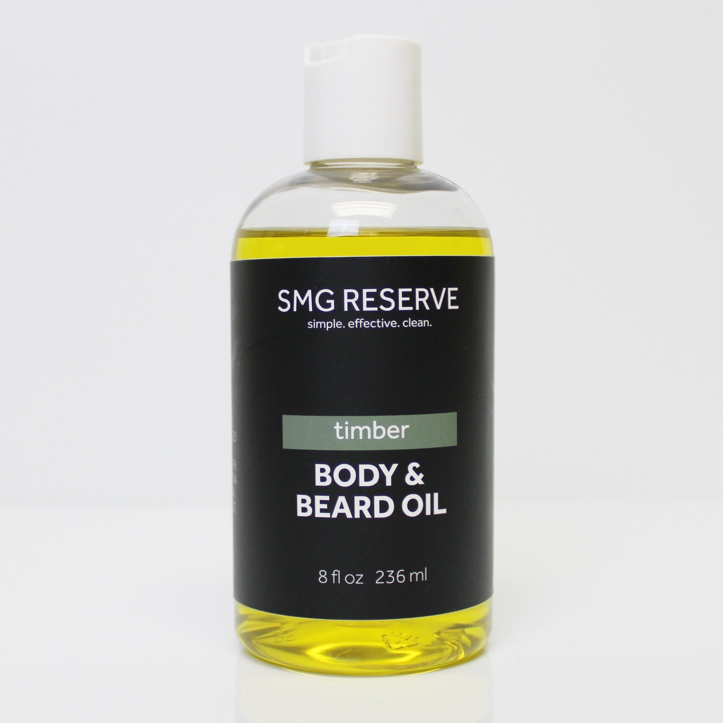 Timber body and beard oil for men’s skincare and grooming