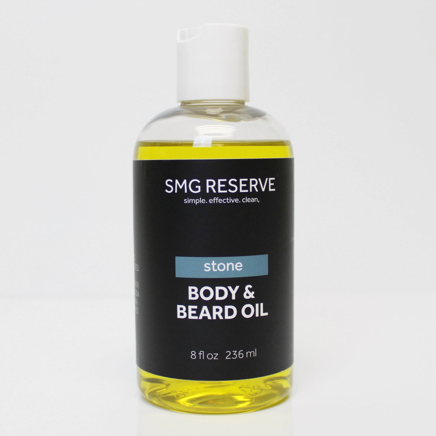 Daily men’s beard and body oil with bold masculine scent